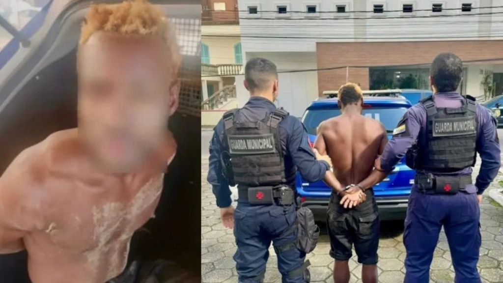 Haitiano Preso Por Furto De Celular Na Meia Praia Em Itapema