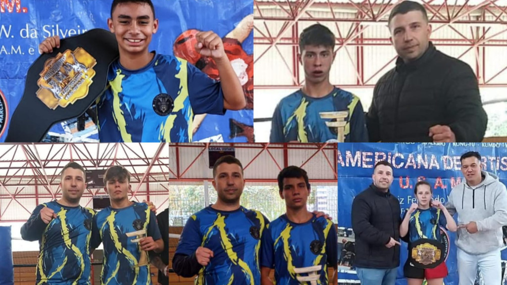 Atletas de Kickboxing de Tijucas se destacam em campeonato de Curitiba