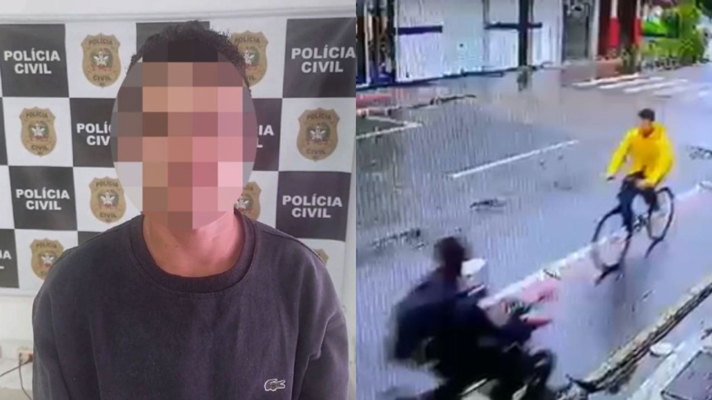 Polícia prende "tarado da bike" após cometer atos libidinosos contra crianças em Itajaí