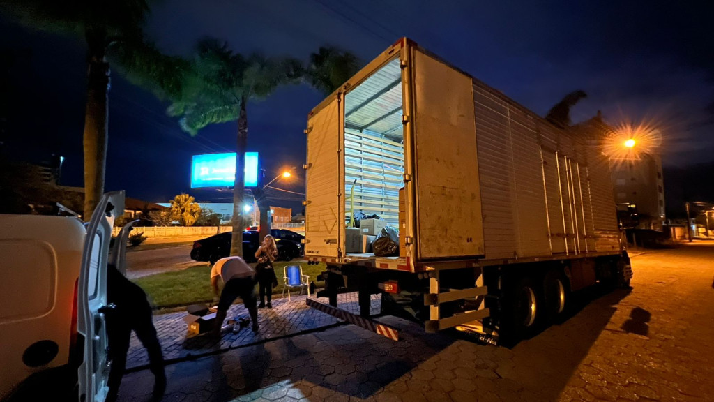 Caminhão vai sair de Tijucas com doações para Taió; saiba como ajudar