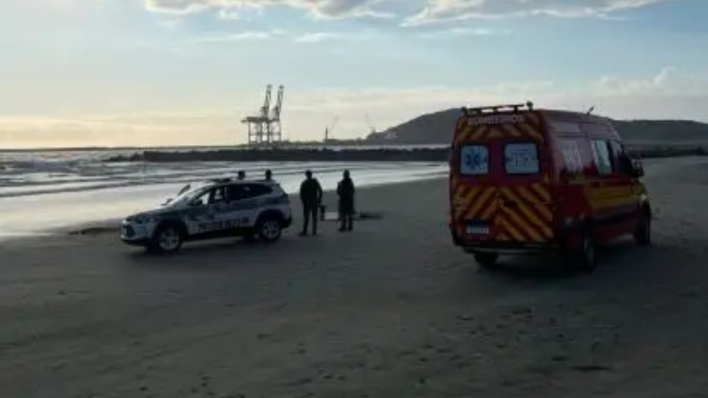 Corpo é encontrado em praia catarinense