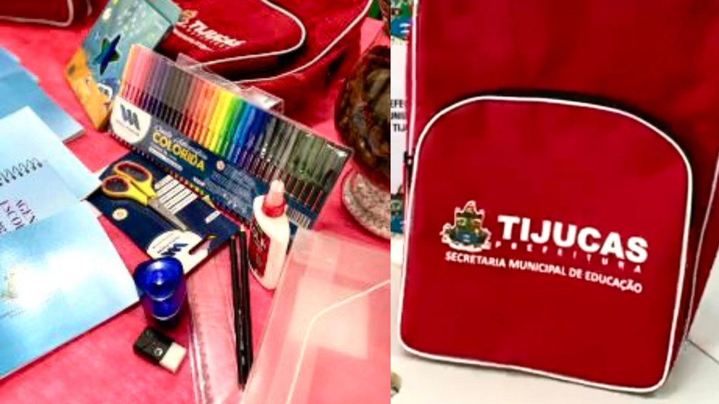 Estudantes de Tijucas vão ganhar kits de materiais escolares