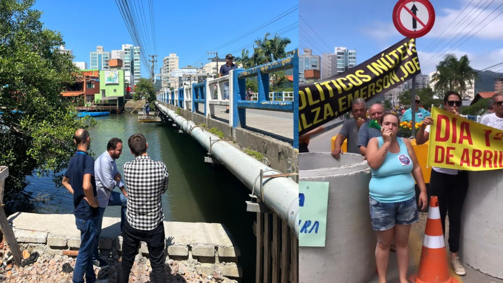 "A ponte do Perequê pode ser reaberta", garante prefeito de Bombinhas