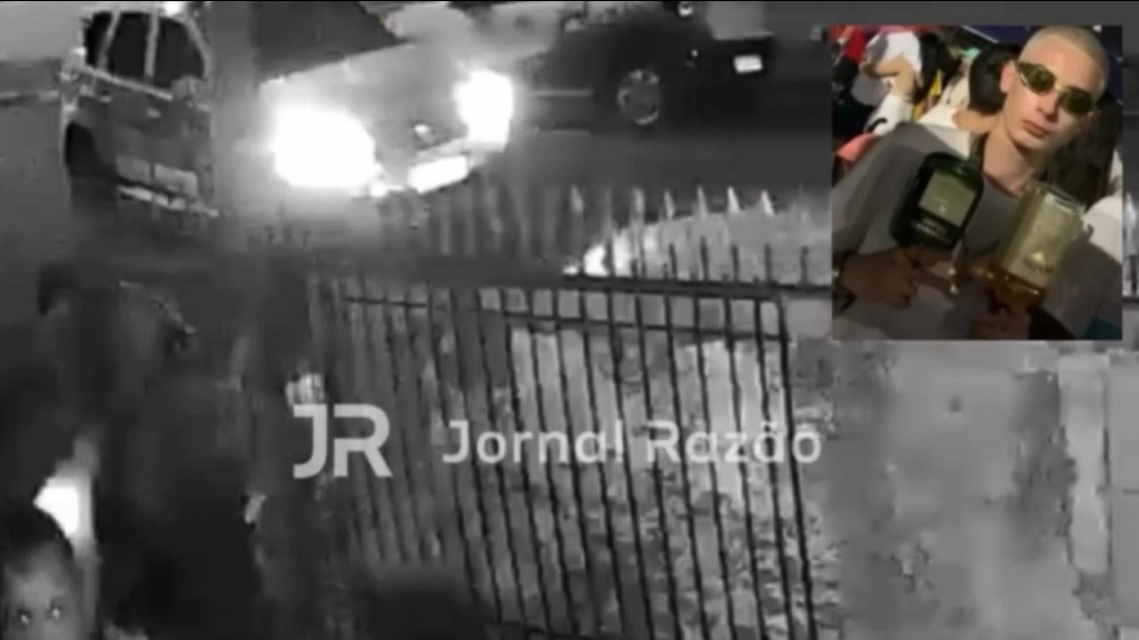 Vídeo mostra momento em que suspeito de roubo é baleado após fuga em Balneário Camboriú