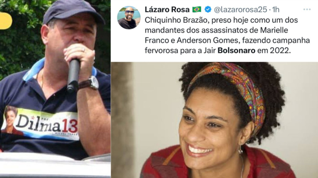 PF prende mandantes da morte de Marielle, mas esquerda insiste em acusar Bolsonaro