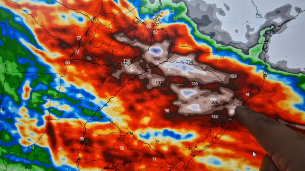 Alerta: Tempestades severas previstas para o Rio Grande do Sul e Santa Catarina