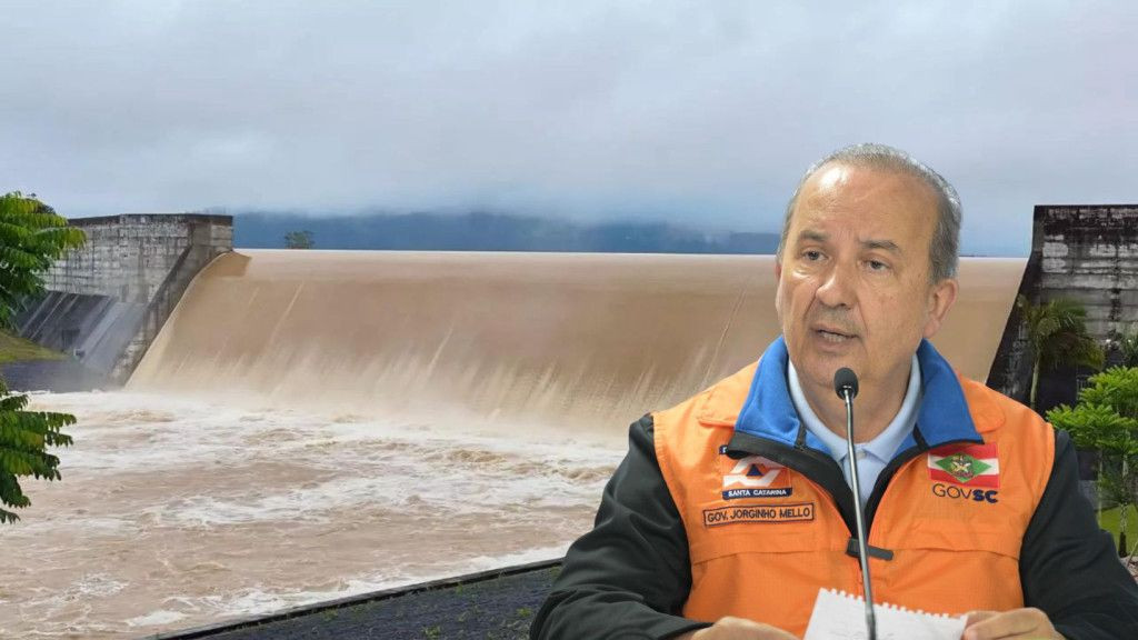 Jorginho veta R$ 58 milhões para combate às enchentes no Vale do Itajaí