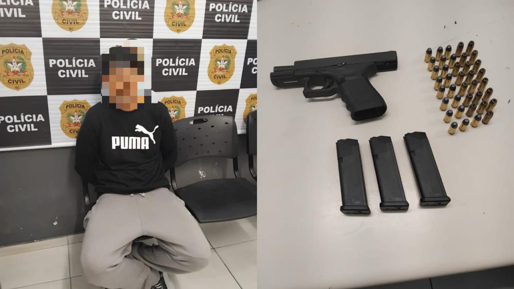 Em surto e armado, homem ameaça abrir fogo em condomínio de Florianópolis