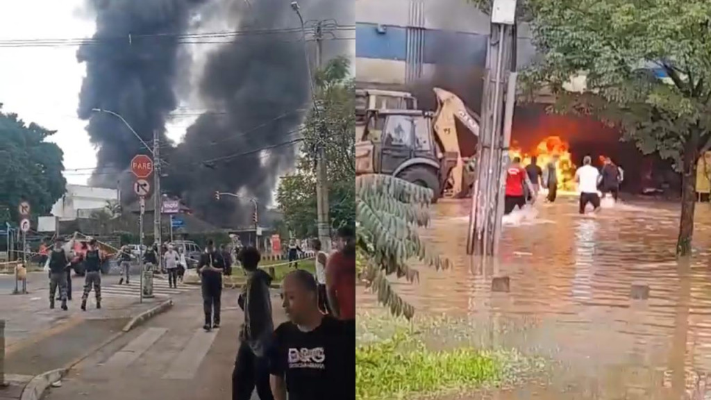 URGENTE: Explosão em posto de combustíveis deixa mortos e feridos em Porto Alegre, no RS