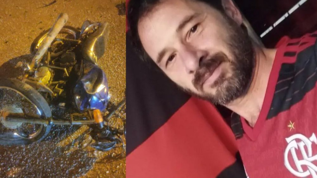 Colisão mata motociclista de 49 anos em Busque