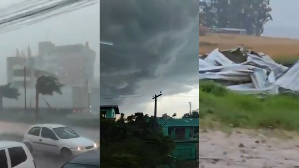 URGENTE: SC tem alerta máximo após tempestades severas atingirem o RS