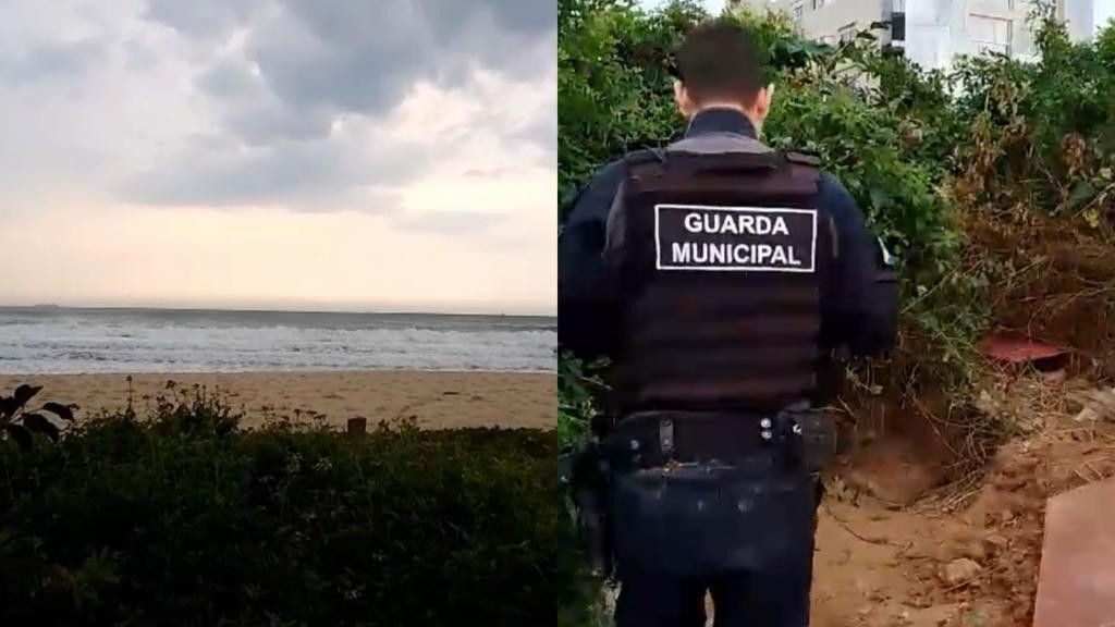 Polícia descobre ‘casa subterrânea’ na restinga da Praia Brava, em Itajaí