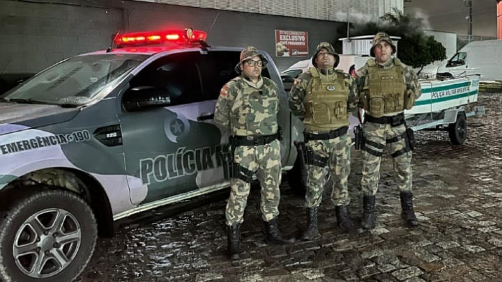 Polícia Militar Ambiental presta apoio no Rio Grande do Sul com equipe, viatura e embarcação