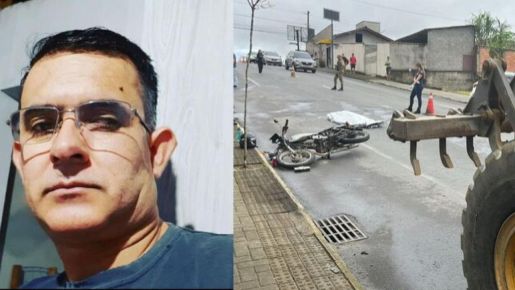 Motociclista morre após colisão com patrola em Jaraguá do Sul