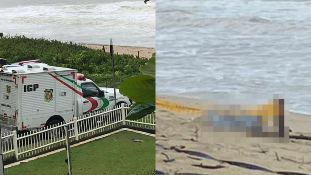 Corpo em decomposição é encontrado em praia de Barra Velha