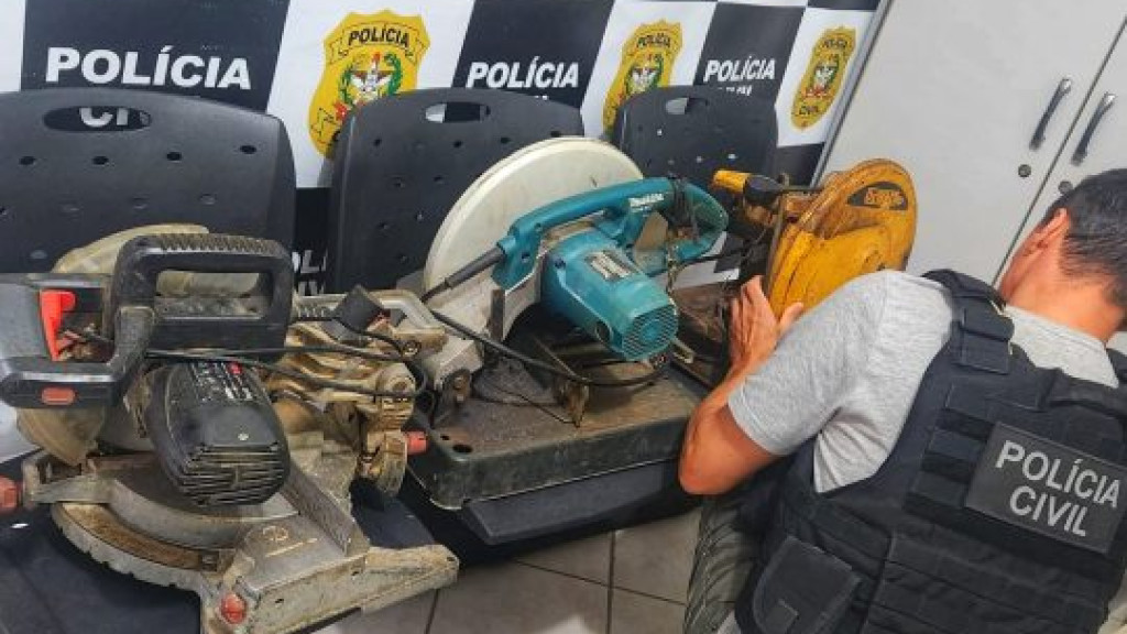 Homem é preso com R$ 5 mil em ferramentas furtadas em Porto Belo