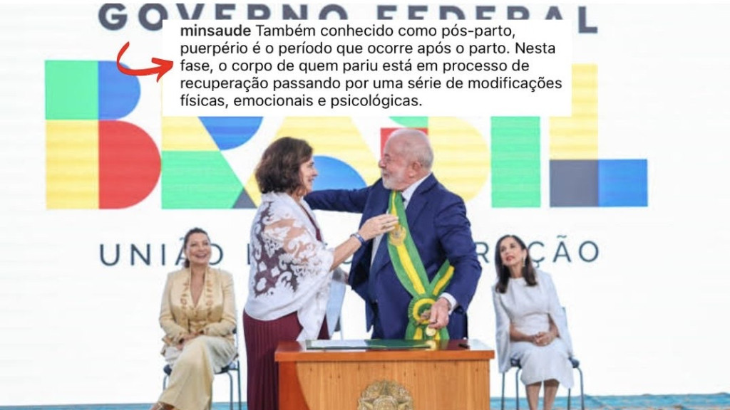 Governo Lula troca 'mulher' por 'corpo que pariu'