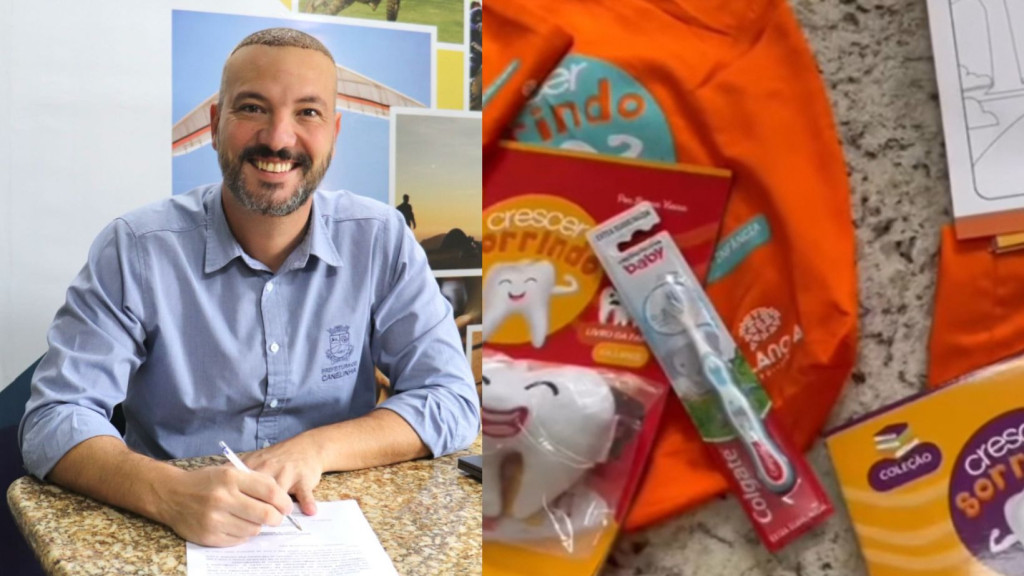 Canelinha pagou R$ 700 mil em 'kits' com escova e pasta de dente para crianças