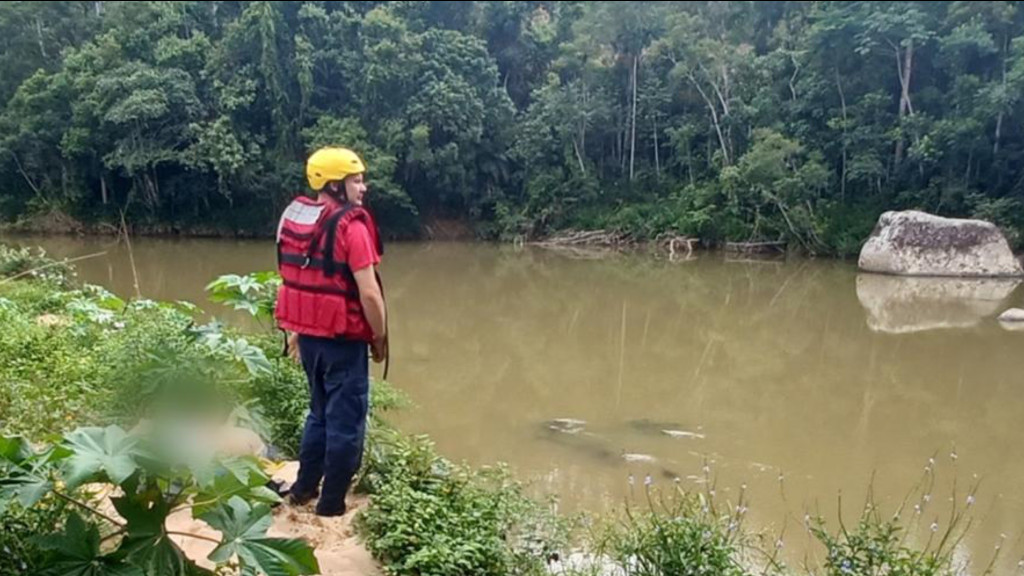 Homem é encontrado morto no rio Tijucas