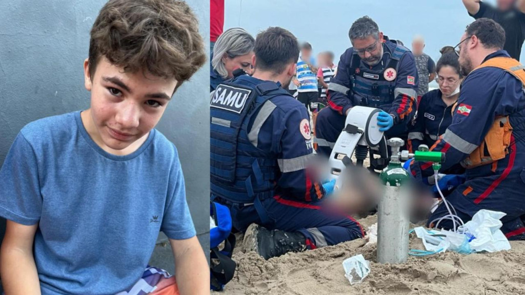 Identificado menino de 13 anos que morreu após se afogar em praia de Navegantes