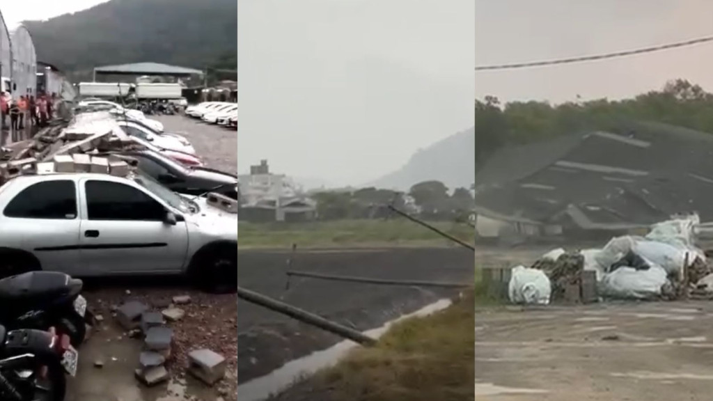 URGENTE: Ciclone extratropical deixa rastro de destruição em Santa Catarina