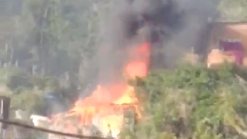 Família pede ajuda após incêndio destruir casa em Florianópolis
