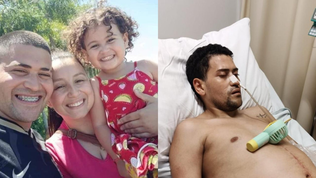 Jovem de Porto Belo não resiste ao câncer, deixando esposa e filha pequena