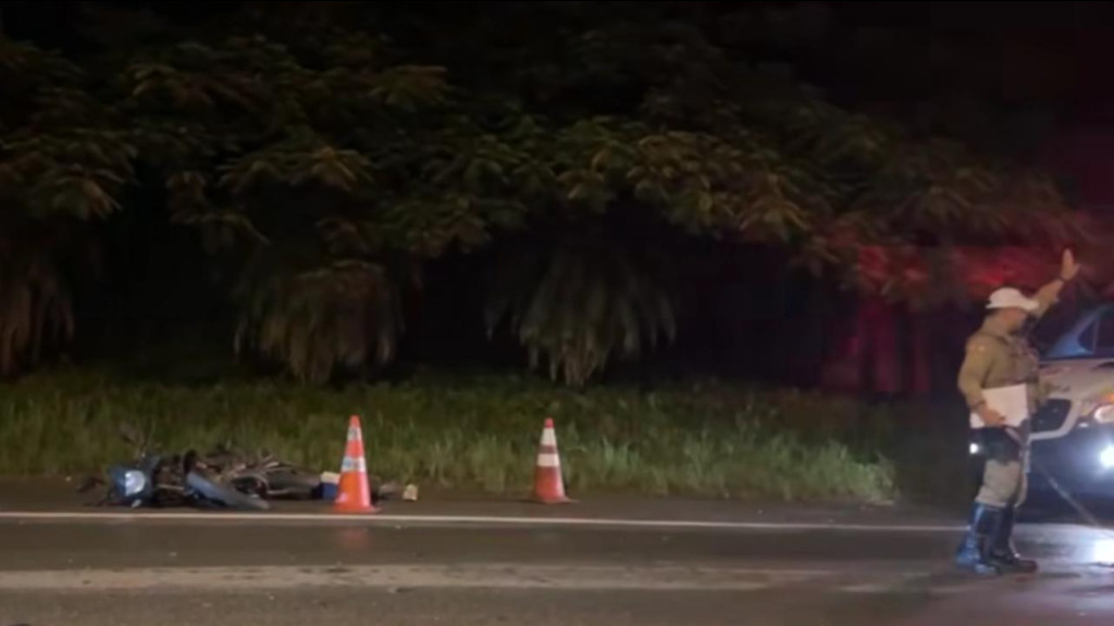 Motociclista morre após colidir com ônibus na SC-108