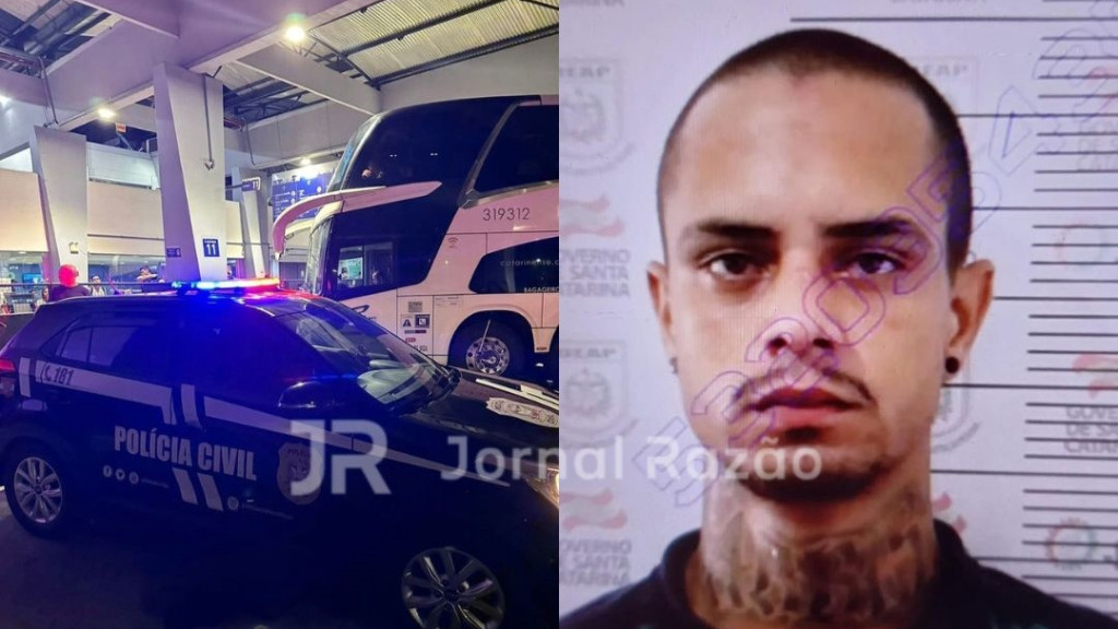 Com medo da população, pedófilo liberado em audiência de custódia é preso tentando fugir de Joinville
