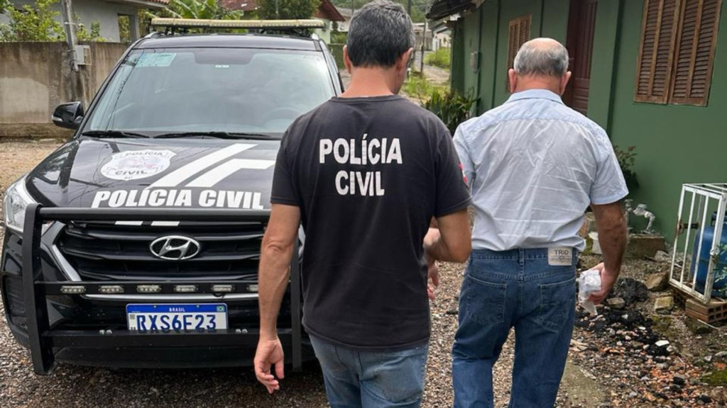 Idoso é preso em Tijucas uma semana após boletim de ocorrência ser registrado