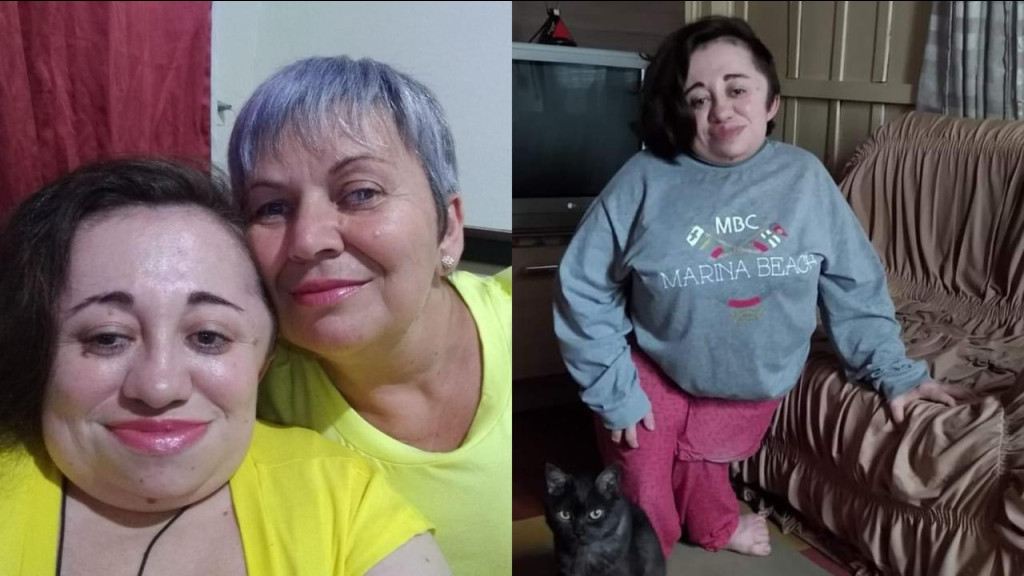 Mãe pede ajuda para comprar cadeira de rodas para a filha com doença rara