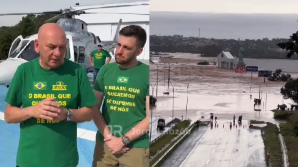 URGENTE: Luciano Hang envia helicópteros em apoio ao Rio Grande do Sul após pedido de repórter de SC