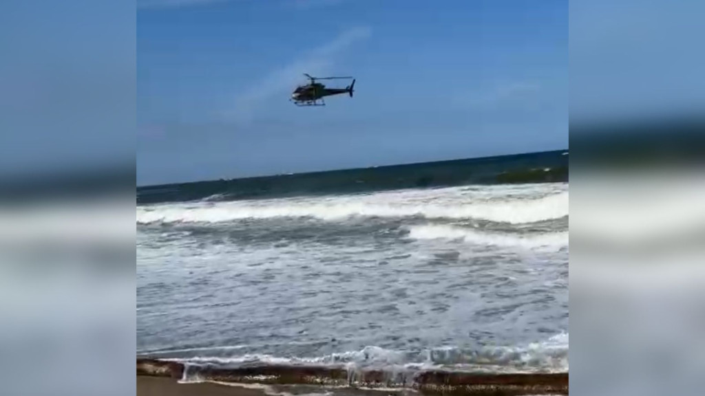 Adolescente desaparece enquanto nadava com amigo em praia de SC