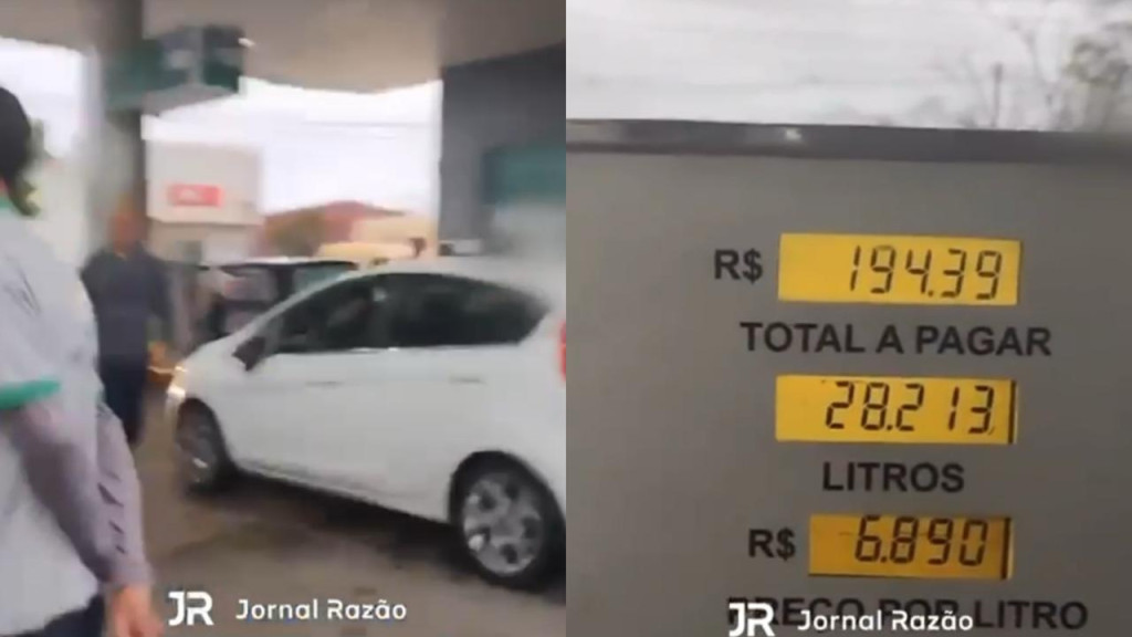 Posto aproveita tragédia no RS e vende gasolina a R$ 10: “tu é sem vergonha”