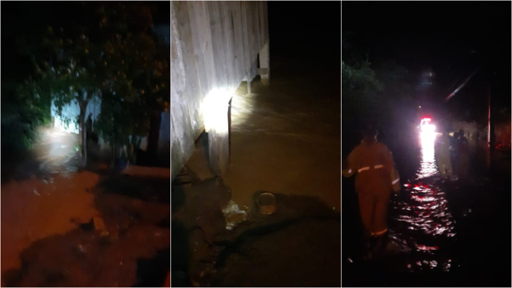 Pelo menos 12 pessoas são resgatadas em Rio das Antas por causa das chuvas