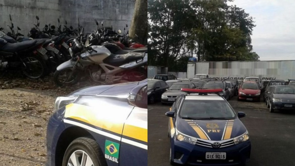 PRF leiloa carros e motos com lances a partir de R$ 250