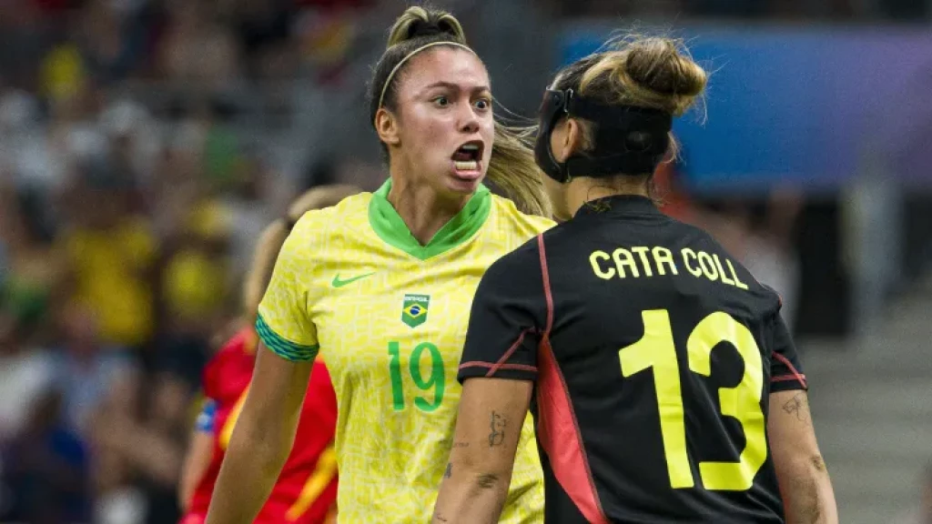 Olimpíada: Brasil atropela Espanha e vai à final do futebol feminino