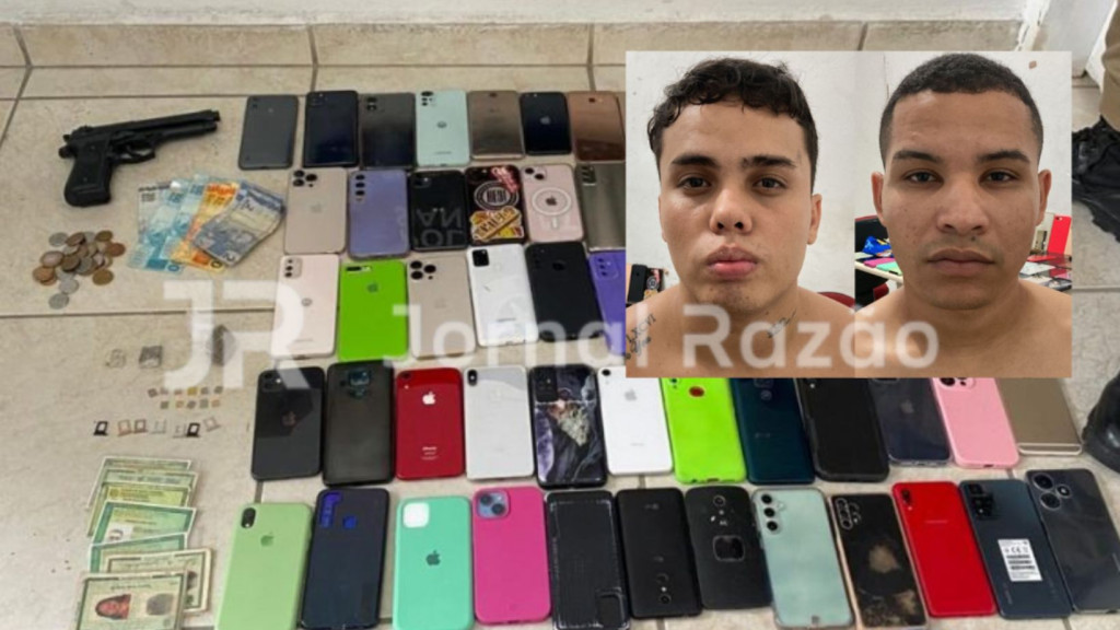 Dupla do Pará é presa com 61 celulares roubados no Carnaval de Florianópolis