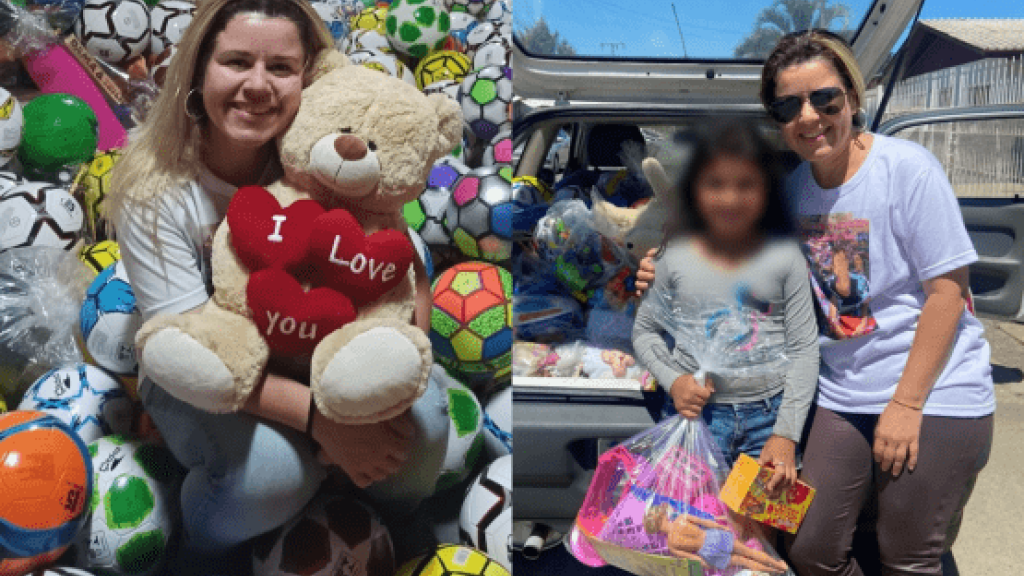 Servidora recupera brinquedos para doar a crianças carentes no Natal