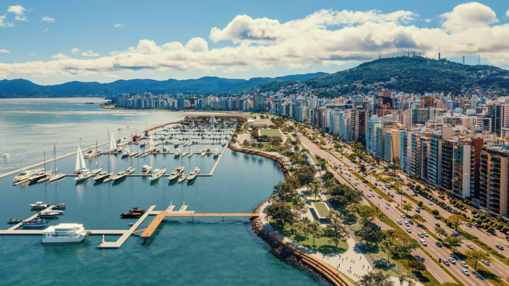 Florianópolis ganha autorização para Marina da Beira-Mar Norte sair do papel
