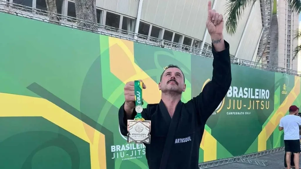PM de Balneário Camboriú conquista pódio em história de superação no Jiu-Jitsu
