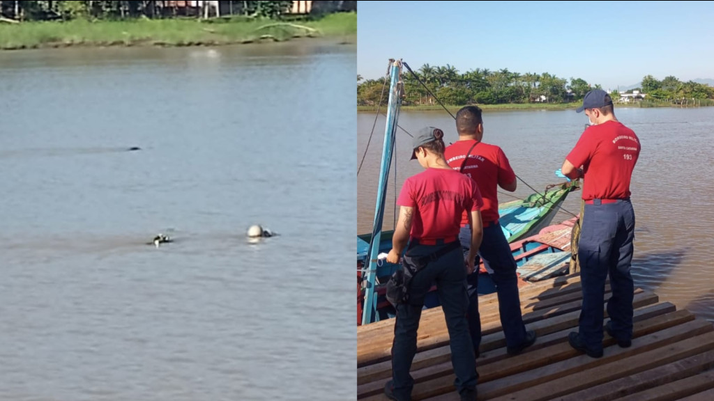 URGENTE: Corpo é encontrado por pescador no Rio Tijucas