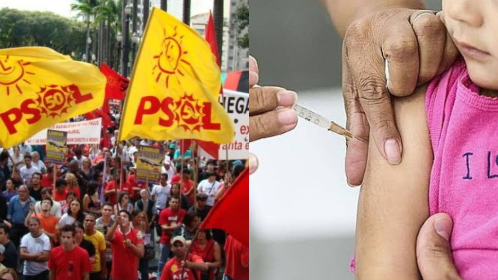 PSOL e ativistas de esquerda entram na justiça de SC para obrigar vacina em crianças