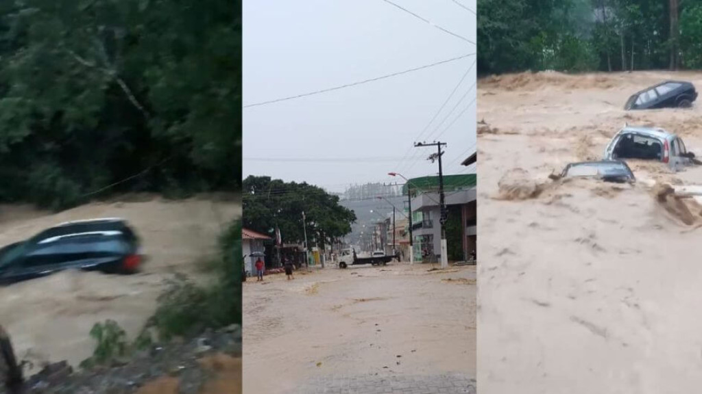 Alto Vale em Alerta: Cidade registra mais de 100 mm de chuva em um dia
